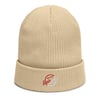 Diabolical "Drip" logo organic ribbed beanie