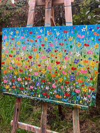 Image 2 of Summer's Wild Meadow 60x42cm