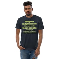 Image 5 of Religious Enlightenment Fitted Short Sleeve T-shirt