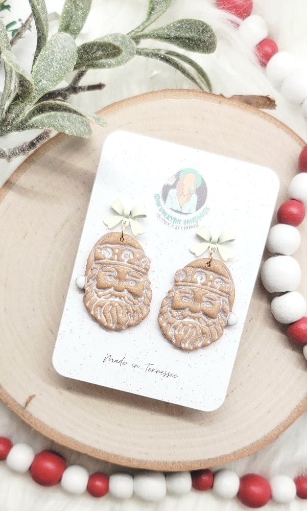 Image of Gingerbread Santa Dangles
