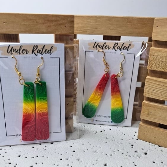 Image of Rasta Earring sets