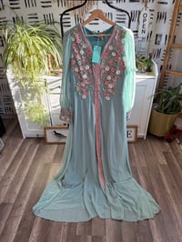 Image 1 of NWT flow appliqué dress