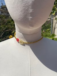 Image 2 of Gold Buttons Choker