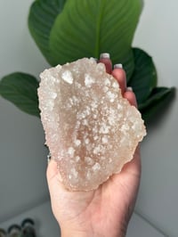 Image 12 of DOUBLE SIDED PINK ICY APOPHYLITE SPECIMENS -INDIA-