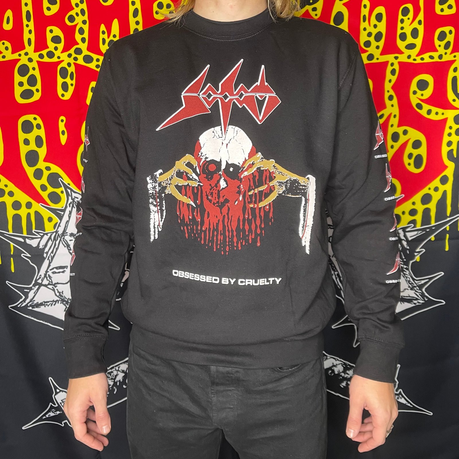 Sodom - Obsessed By Cruelty CREWNECK | Armed With Hammers Productions