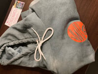 Image 3 of 2XL DOOM Hoodie - Grey/Orange 