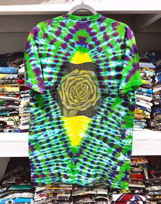 Grateful Dead ‘Optical Illusion Jerry’ Lot T-Shirt - Size L (long)