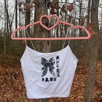 Image 3 of Angel baby White Tank