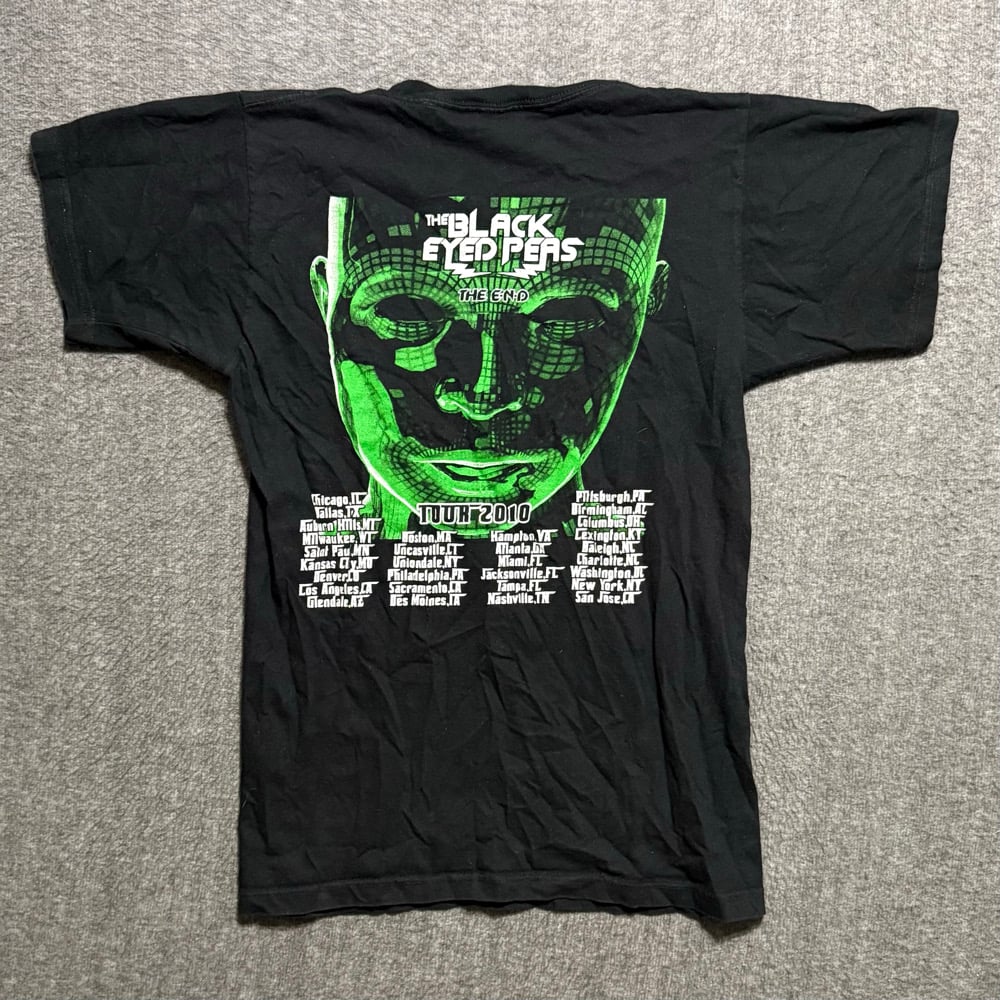 Image of 2010s The Black Eyed Peas Tour Graphic Tee (M)