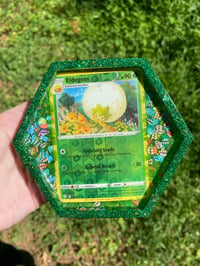 Image 3 of Eldegloss Pokémon Card Raised Coaster