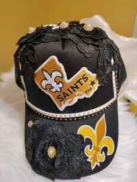 Image 1 of NOLA BLACK & GOLD JUNK HAT