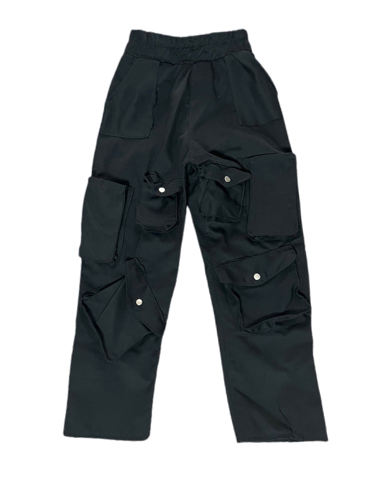 cargo denim black