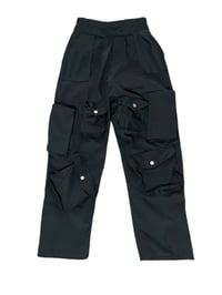 Black Cargo Denim