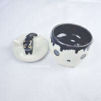 Image 4 of Glow In Dark Kitty Skull Mini Jewelry Box 