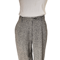 Image 4 of Vintage Pendleton Gray Speckled Wool Trouser Pants - Size 6 Women’s USA