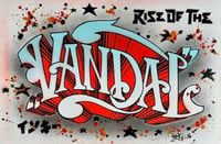 Image 4 of Vandal Font Tee