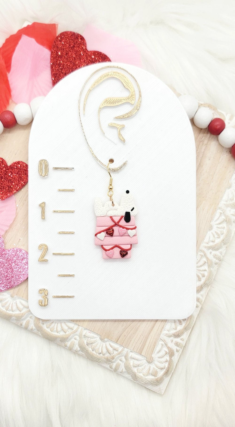 Image of Dog House Valentine Dangle