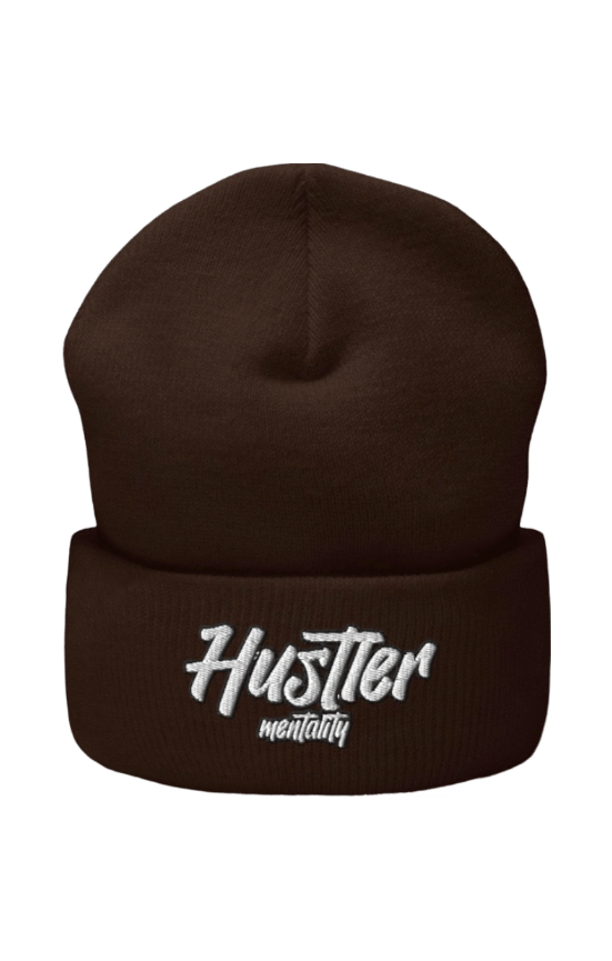 Image of Hustler Mentality Cuffed Beanie