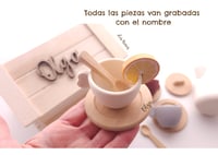 Image 1 of Juego de Té Nórdico soft-touch Personalizado