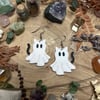 Cat Ghost Earrings