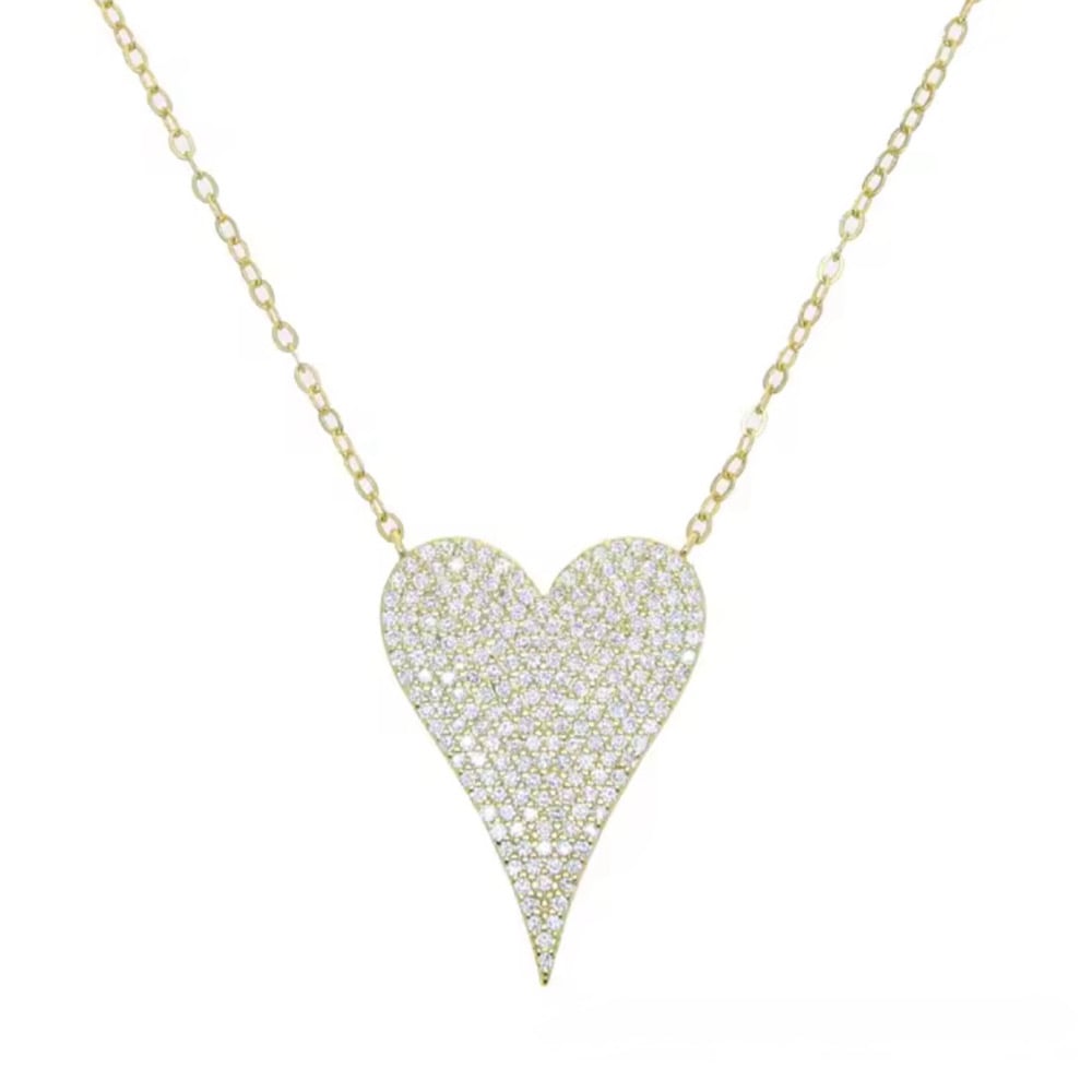 Image of Valentines PRINCESA Gold Glitter heart collection 