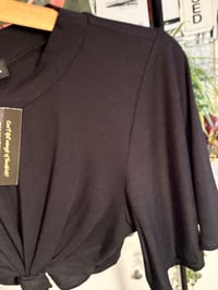 Image 3 of NWT black knot shirt