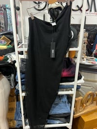 Image 1 of NWT Black fashion Nova one side dress