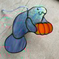 Manatee with Pumpkin v.1