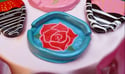 Pearlescent Rose Dish 