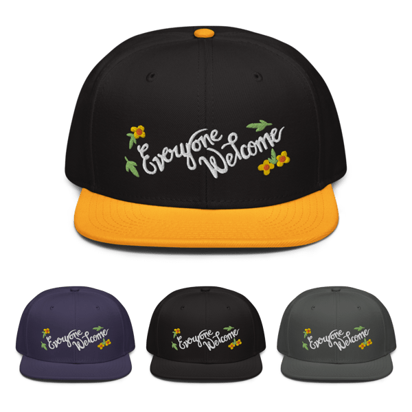 Image of Everyone Welcome SnapBack (Embroidered)