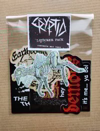 CRYPTID sticker pack