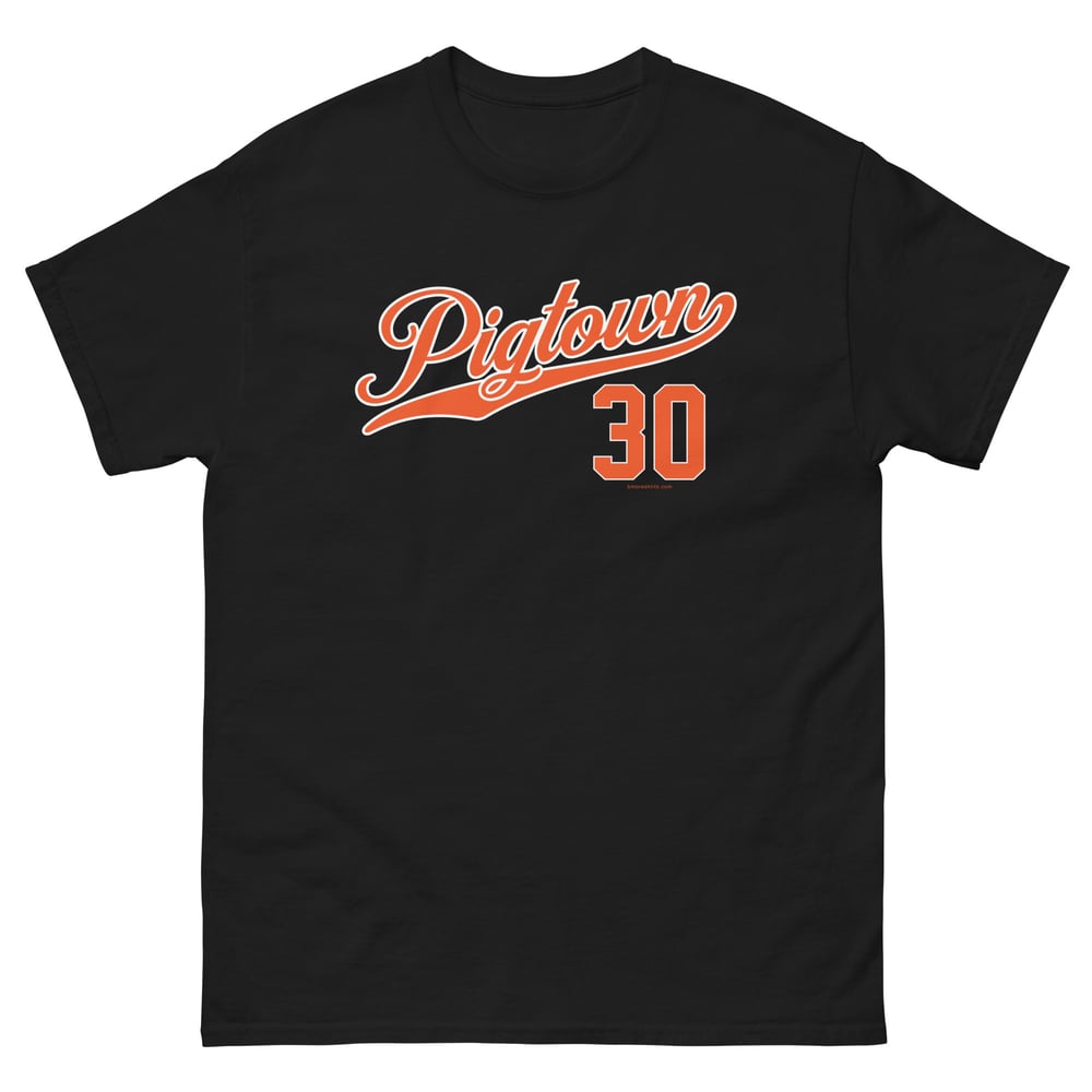 Image of Pigtown Baltimore T-Shirt 21230 Mens (Black)