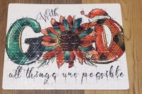Image 2 of With God all things are possible Small Puzzle  