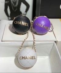 CC MINI CHAIN BALL PURSE 
