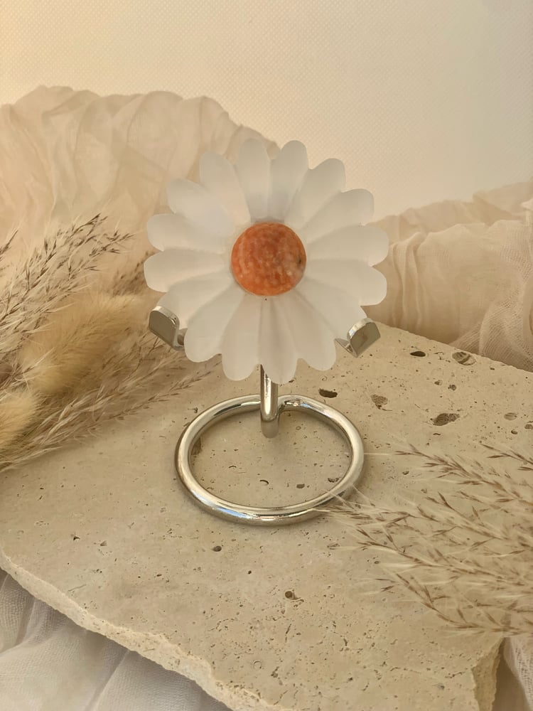 Image of Selenite Flower (stand included) 