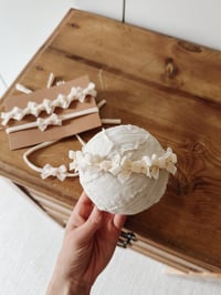 Image 2 of Butter yellow bows Twin SET of 2