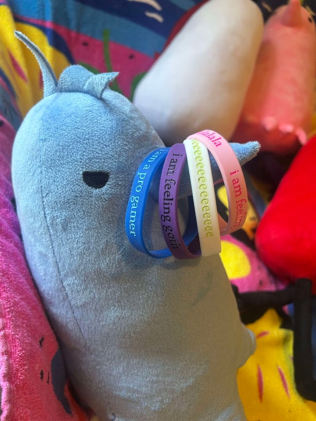 Double Date silicone bracelet (4 pack)