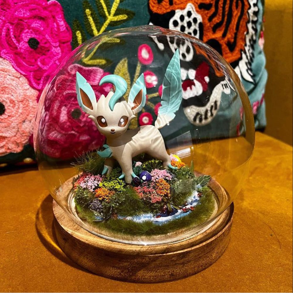 leafeon Display Dome MADE TO ORDER READ DESCRIPTION 