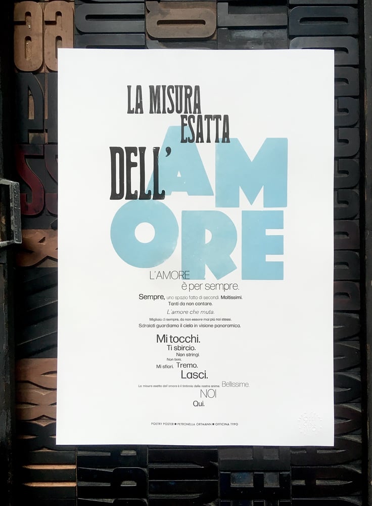 Image of LA MISURA ESATTA DELL’ AMORE