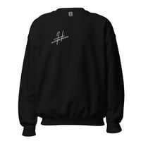 Image 4 of Jackie Crewneck Sweatshirt by Hayes McRae – Back Print Unisex Pullover