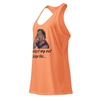 Image 9 of Next design fitted racerback tank top