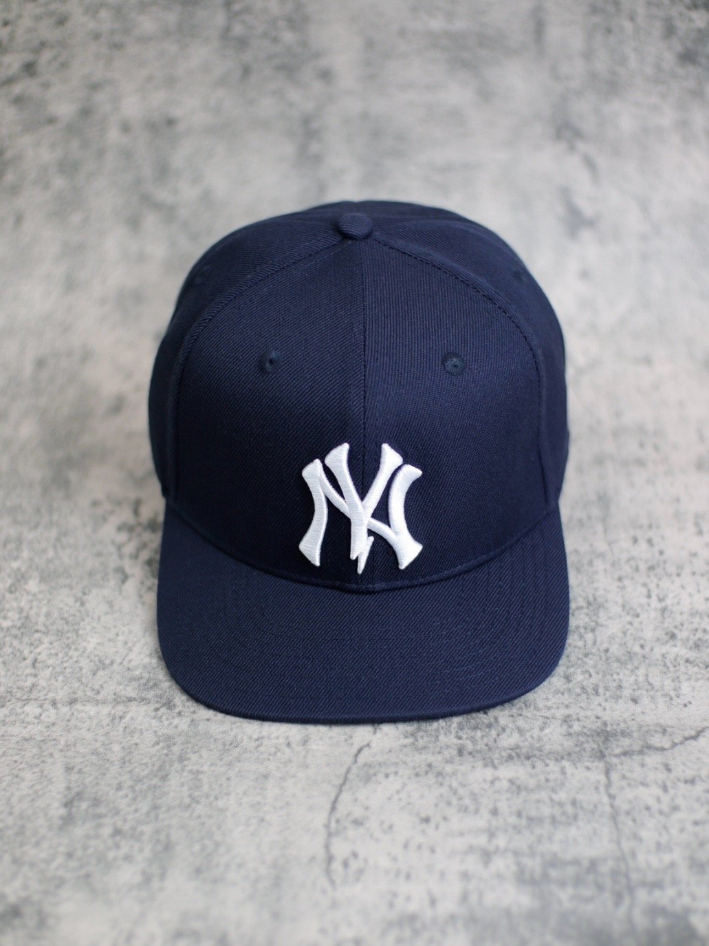 Image of NY Fitted (Grey Brim)