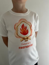 Image 1 of Honorary Firefighter T-shirt