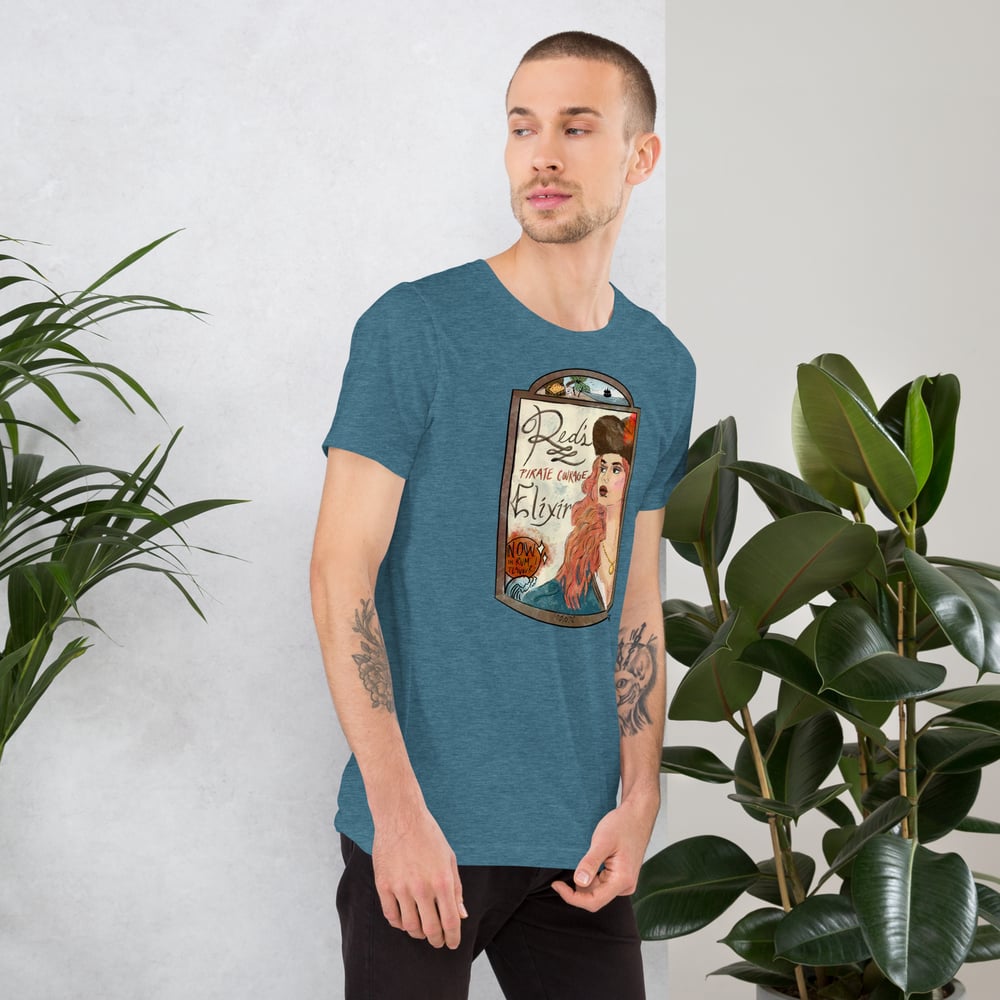 Red’s Pirate Elixir Unisex t-shirt