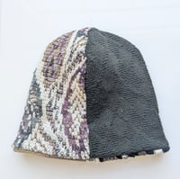 Image 2 of Upcycled Reversible Beanie Cotton Blend 8