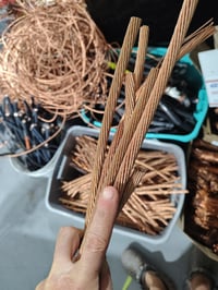Image 2 of 20lbs Copper scrap 1/4"-1/2" thick in lengths 7"-12"