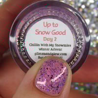 Image 12 of Glisten & Glow Chillin' with my Snowmies Overpours