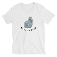 Image 1 of Fat Cat shirt: Born to Derp v-neck