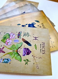 Image 4 of Zodiac Signs Art Postcard Bundle