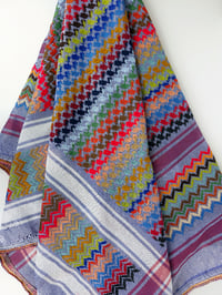 Image 5 of Denim Blue Keffiyehs (Made in Jordan)